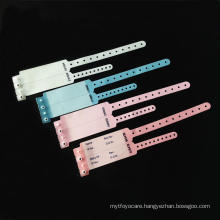 CE ISO approved disposable mother baby type ID band with great price